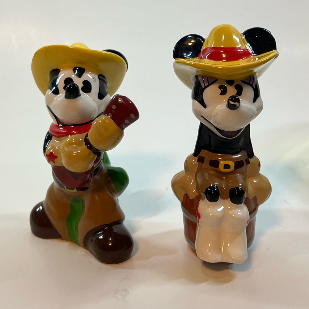 Mickey Mouse Salt and Pepper Shakers